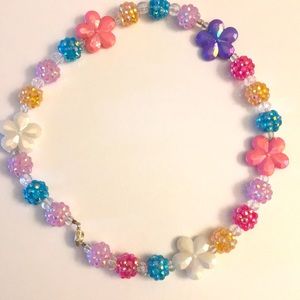 Toddlers girl  beads necklace